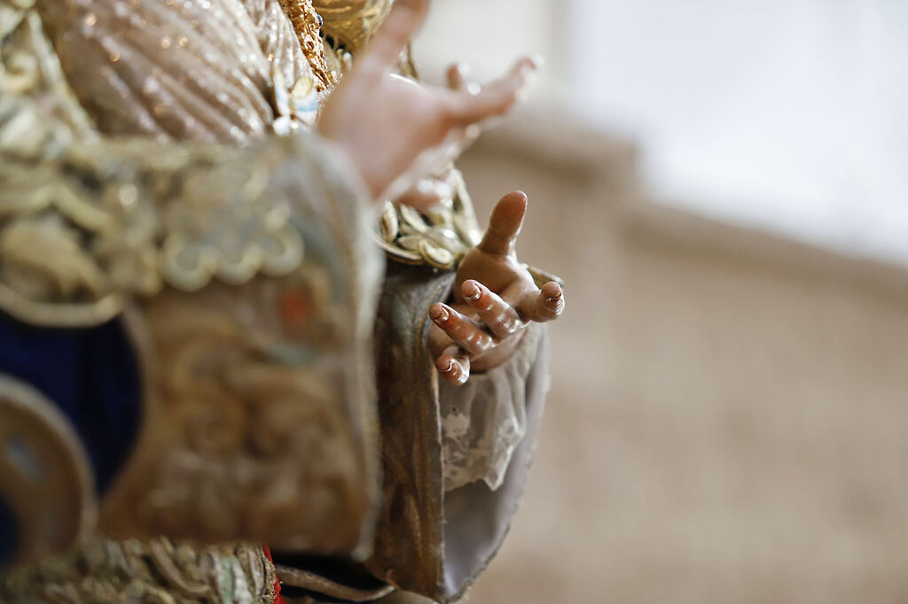 La Virgen de La Victoria regresa a la Parroquia del Sagrado Coraz&oacute;n de Jes&uacute;s
