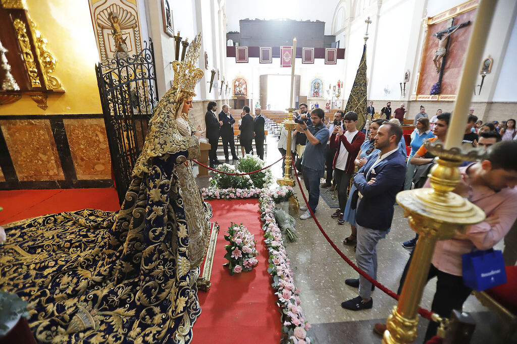 La Virgen de La Victoria regresa a la Parroquia del Sagrado Coraz&oacute;n de Jes&uacute;s